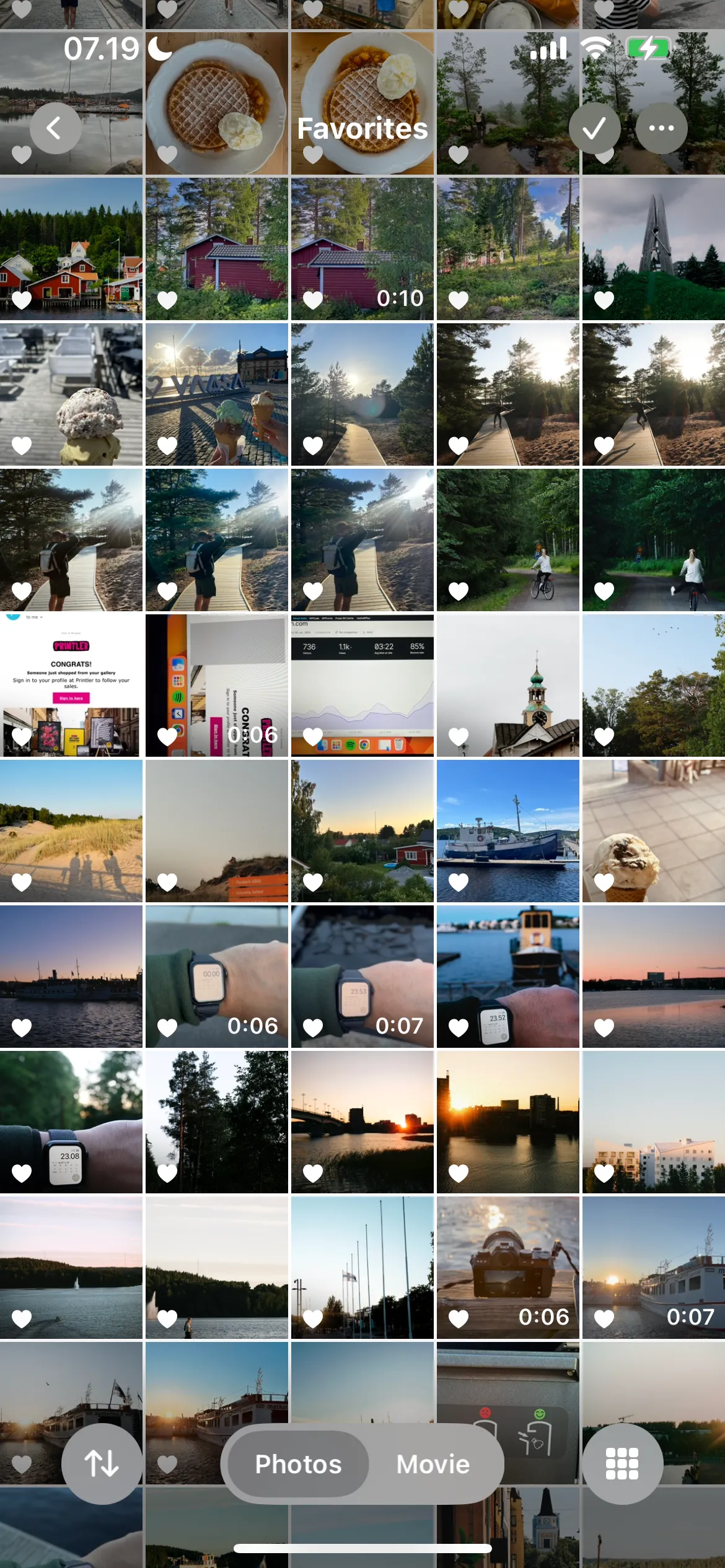 Quản lý ảnh yêu thích trên ứng dụng Ảnh của iPhone