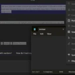 Sao lưu lịch sử trò chuyện AI thủ công bằng cách sao chép và dán vào Notepad để lưu trữ.