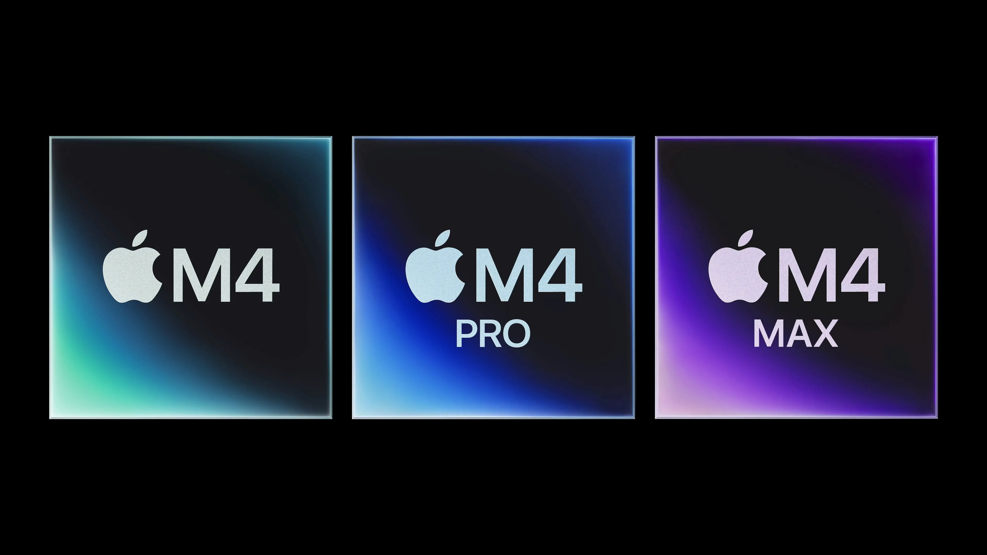 So sánh chip M4, M4 Pro và M4 Max đặt cạnh nhau