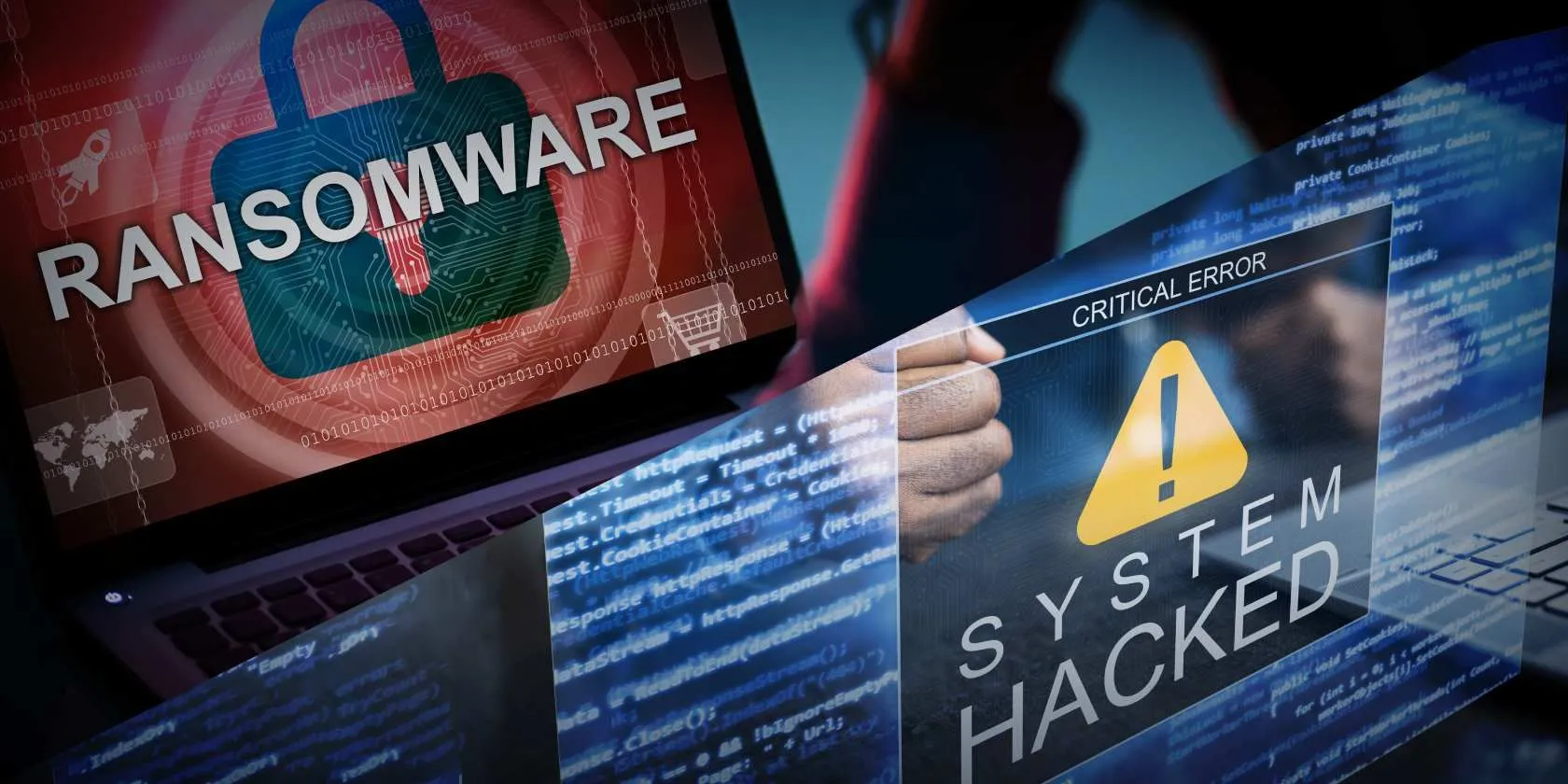 So sánh tấn công hệ thống và mã độc tống tiền (ransomware), cảnh báo nguy cơ bị hack trên dark web.