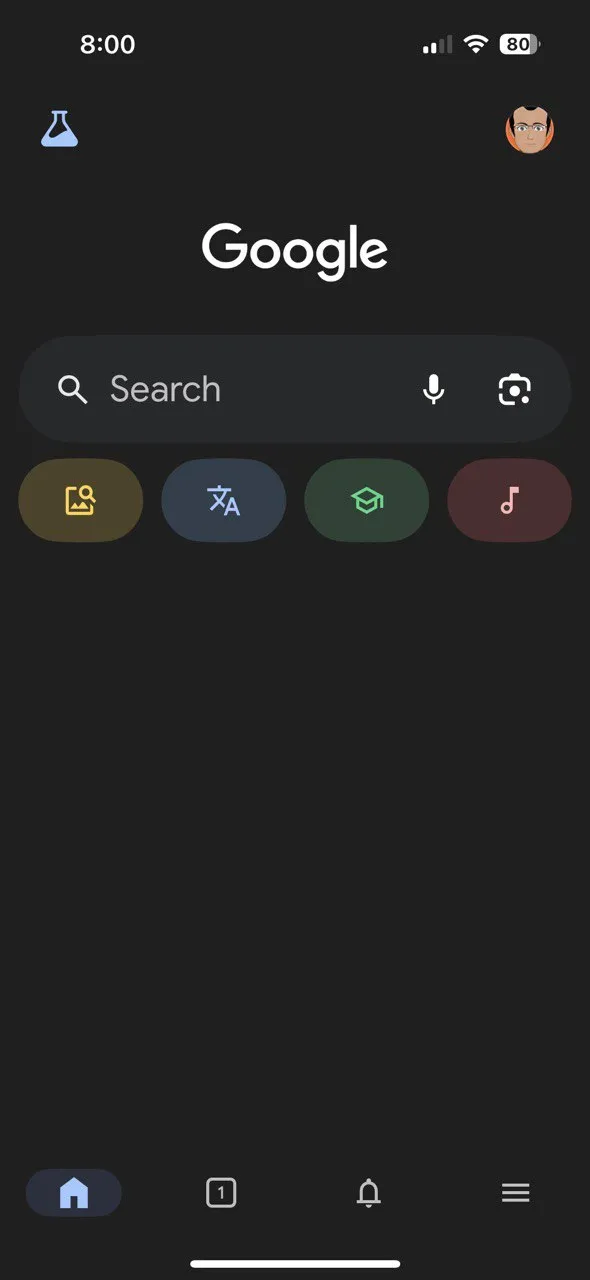 Sử dụng Google Lens trong ứng dụng Google trên iOS để nhận diện đối tượng và dịch văn bản
