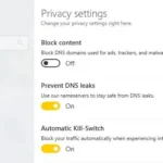 Tác dụng của tính năng Kill Switch trên CyberGhost VPN giúp bảo vệ dữ liệu