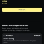 Tạo quy tắc mới trong ứng dụng BuzzKill để tùy chỉnh thông báo Android