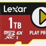 Thẻ nhớ Lexar Play PRO MicroSD Express 1TB với logo nhận diện