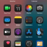 Thông báo Chế độ Im lặng (Silent Mode) trên màn hình iPhone, cho thấy biểu tượng chuông gạch chéo