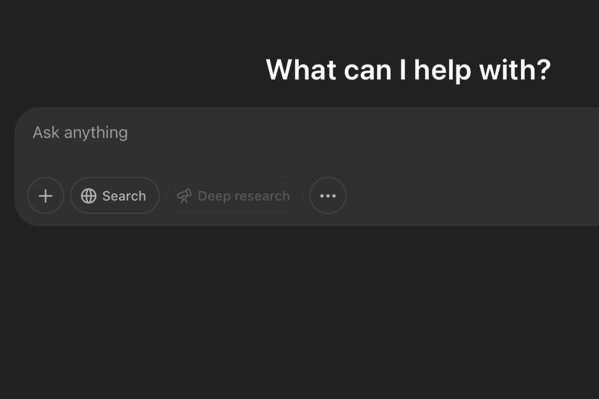Thông báo hết lượt truy vấn Deep Research trong giao diện ChatGPT