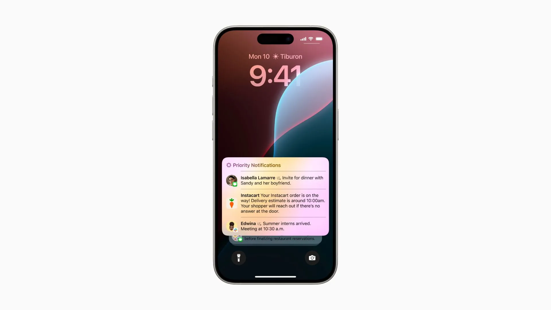 Thông báo ưu tiên trên iPhone nhờ AI