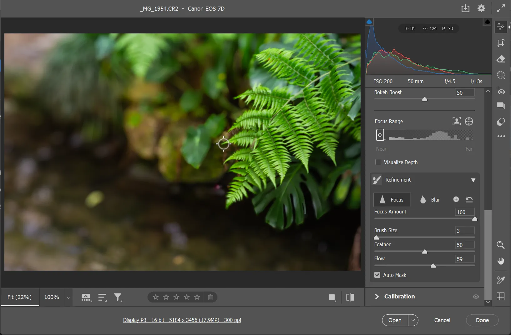 Tinh chỉnh hiệu ứng Lens Blur trong Photoshop với cọ