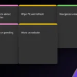 Tổ chức công việc với Sticky Notes Windows bằng mã màu