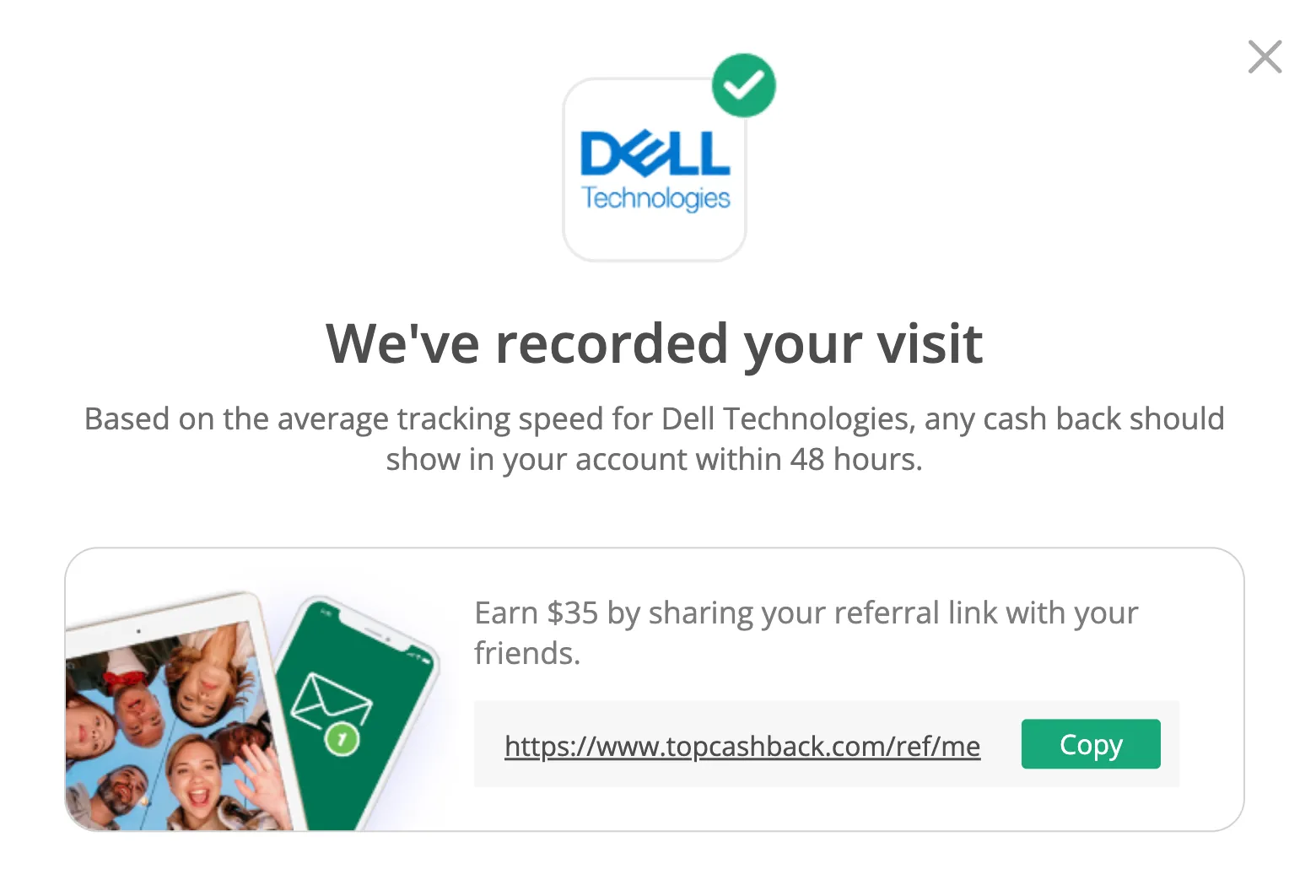 TopCashback cung cấp chương trình hoàn tiền khi mua hàng từ Dell