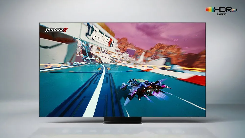 Trải nghiệm chơi game sống động với chuẩn HDR10+ trên tivi Samsung.