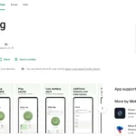 Trang ứng dụng Moto Tag trên Google Play Store