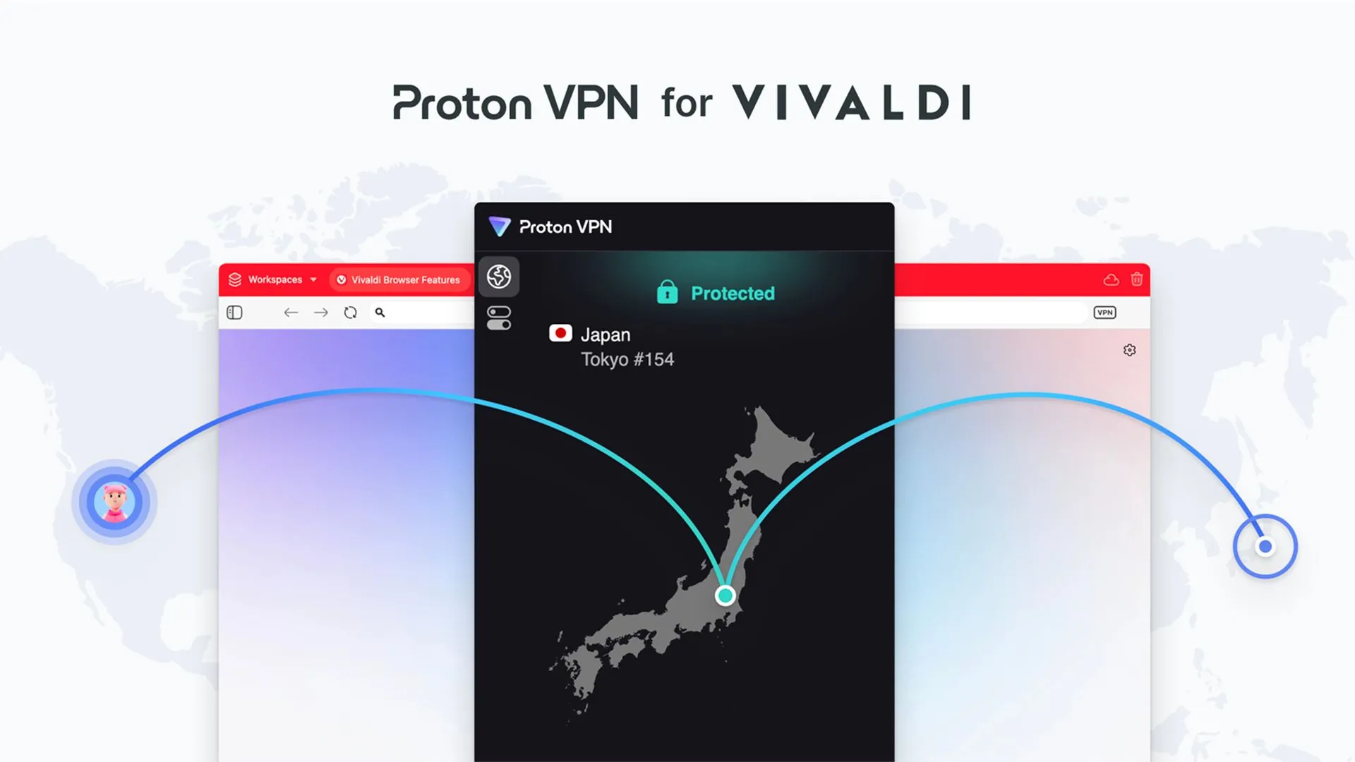 Trình duyệt Vivaldi tích hợp sẵn dịch vụ VPN bảo mật Proton VPN