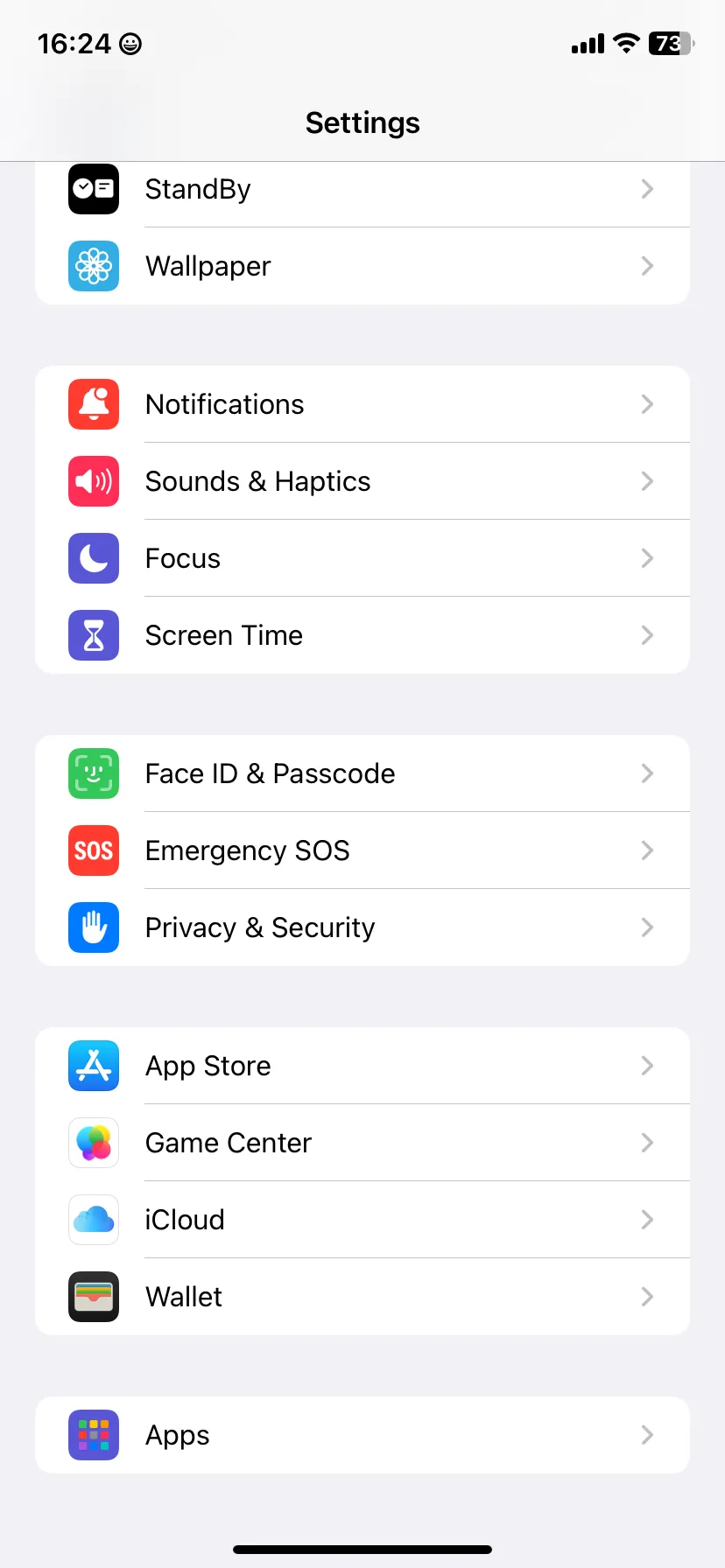 Tùy chọn Ứng dụng (Apps) trong Cài đặt iPhone