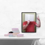 Ví dụ về hiệu ứng ảnh pop-out 3D đã hoàn thiện trong Photoshop
