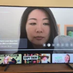 Video YouTube TV đang tạm dừng trên màn hình tivi Samsung, minh họa sự cố
