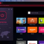 VPN tích hợp trên trình duyệt Opera GX